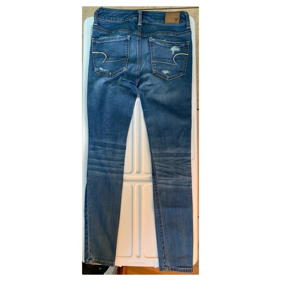 AMERICAN EAGLE JEANS USED JUST A FEW TIMES JEGGINGS PERFECT CONDITION 2 - Picture 2 of 6